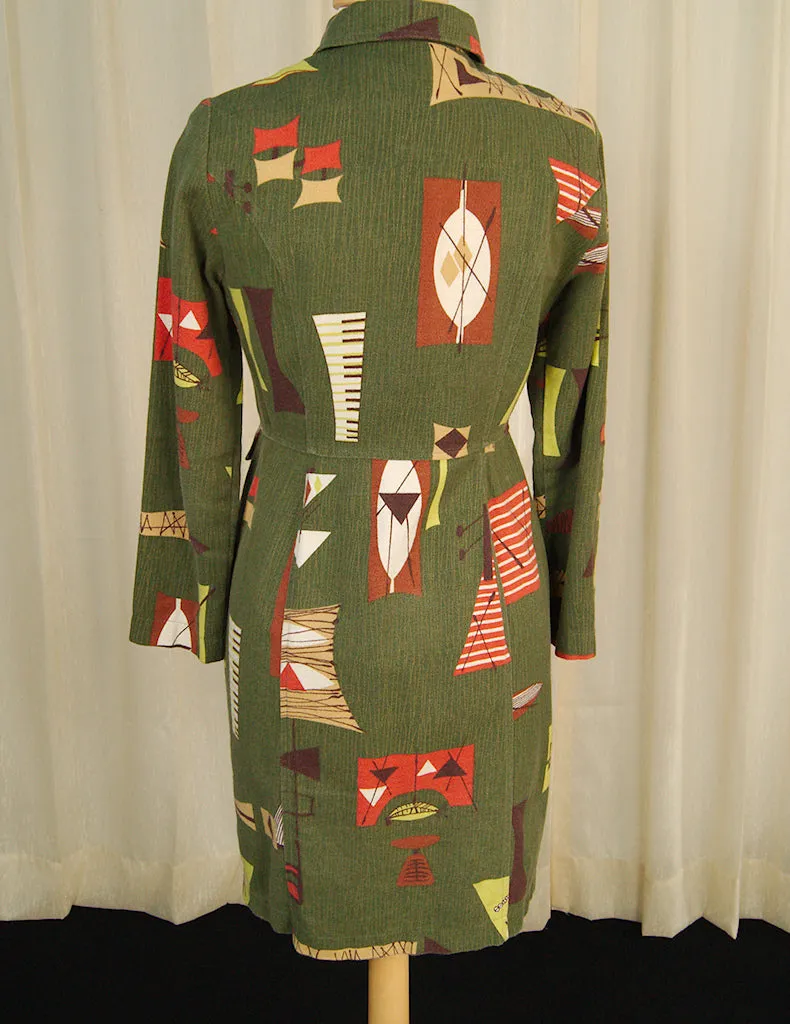 90s does 1960s Tiki MCM Coat