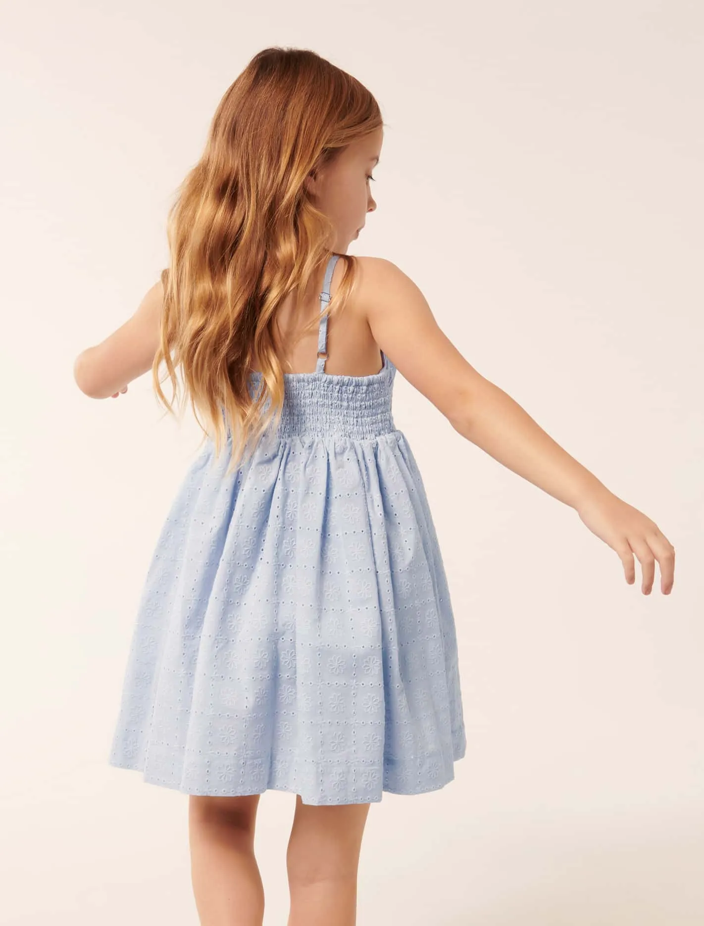 Adeline Bow Girls Dress