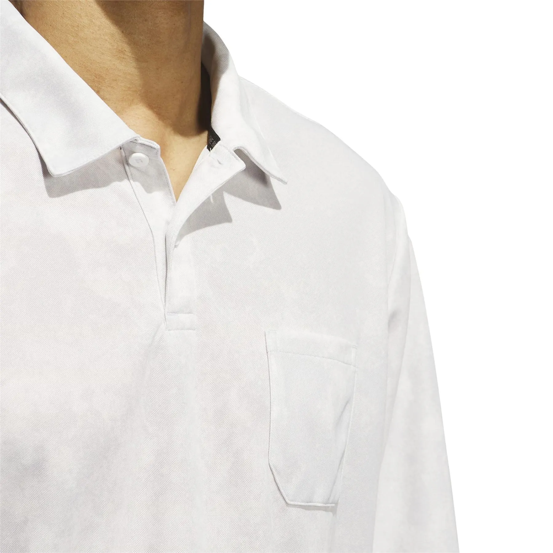 Adicross Polo Print Design with Chest Pocket Grey One - SS24