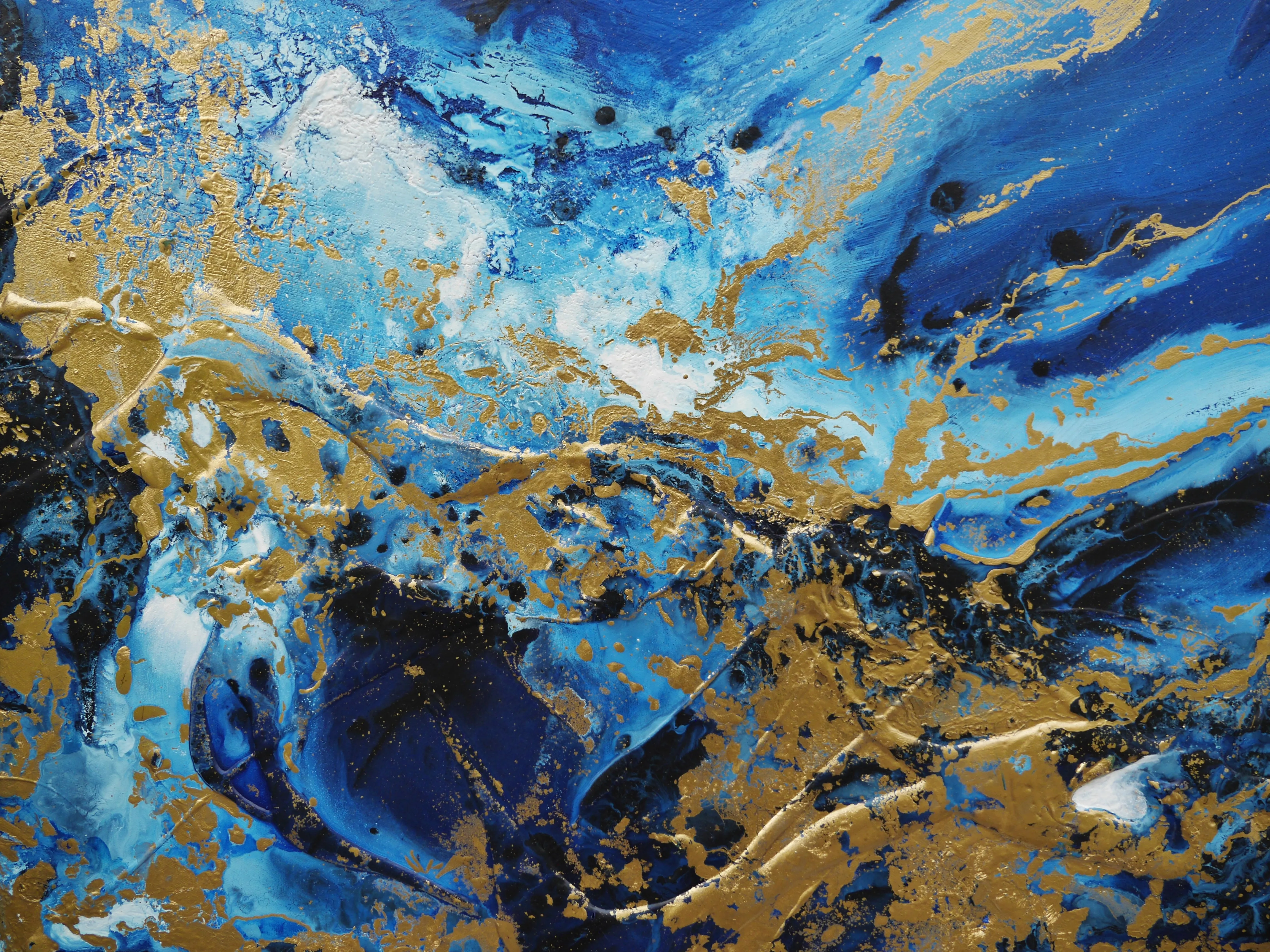 Admiral Torque 190cm x 100cm Textured Abstract Painting (SOLD)