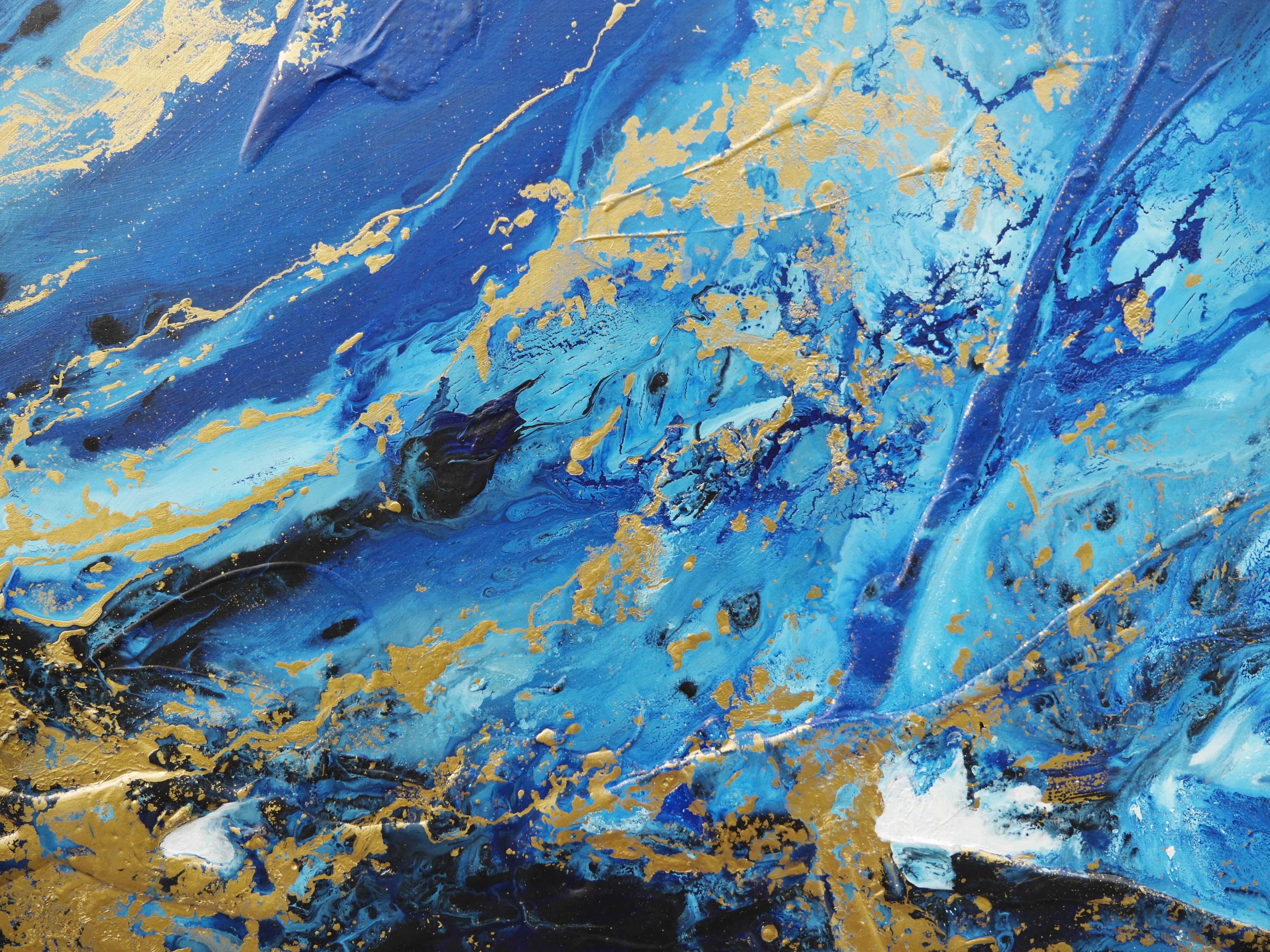 Admiral Torque 190cm x 100cm Textured Abstract Painting (SOLD)