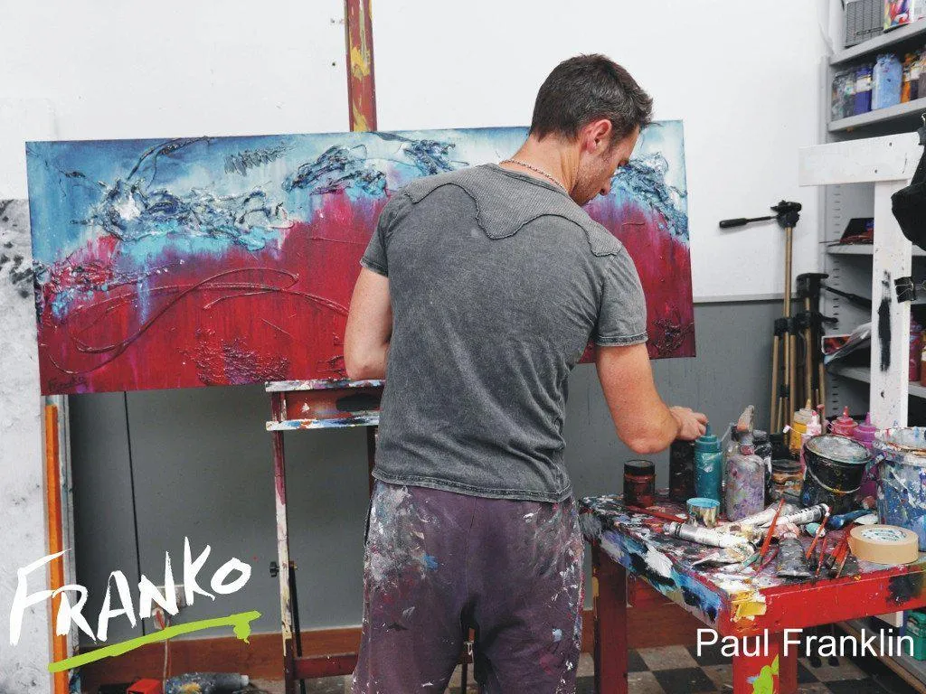 Against The World 160cm x 60cm Abstract Painting Red