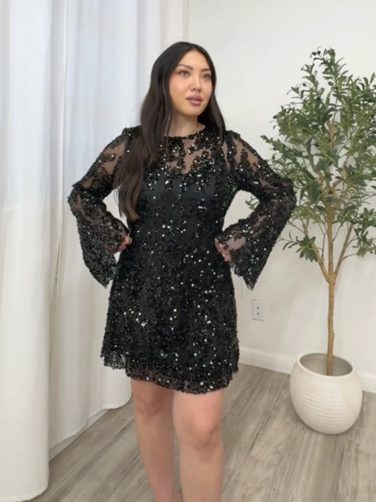Alora Sequin 2pc Dress
