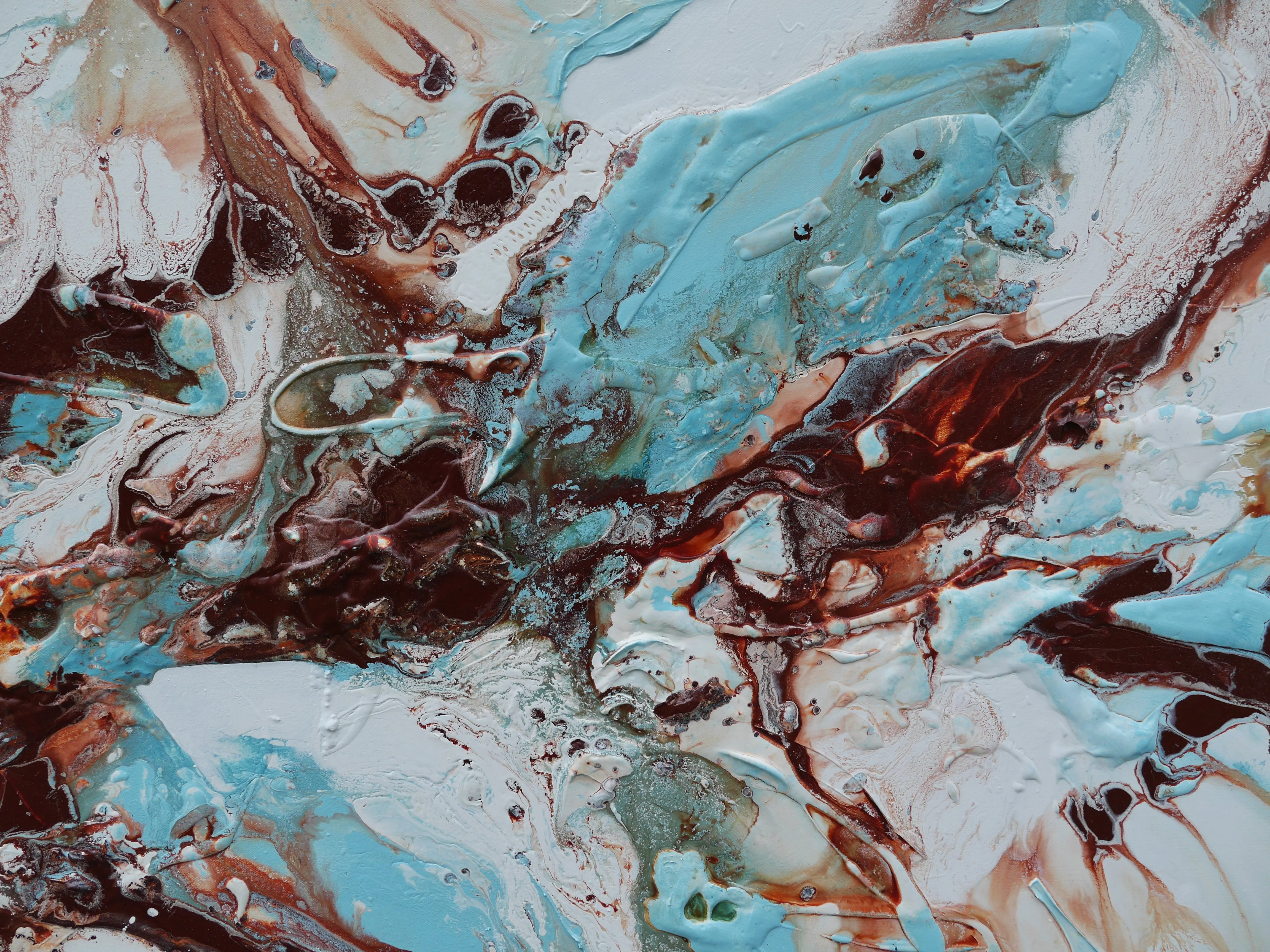 Altitude 190cm x 100cm Textured Abstract Painting (SOLD)