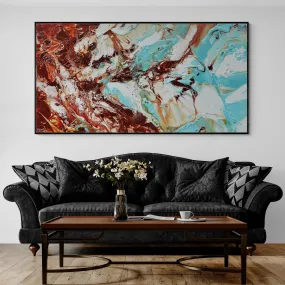 Altitude 190cm x 100cm Textured Abstract Painting (SOLD)