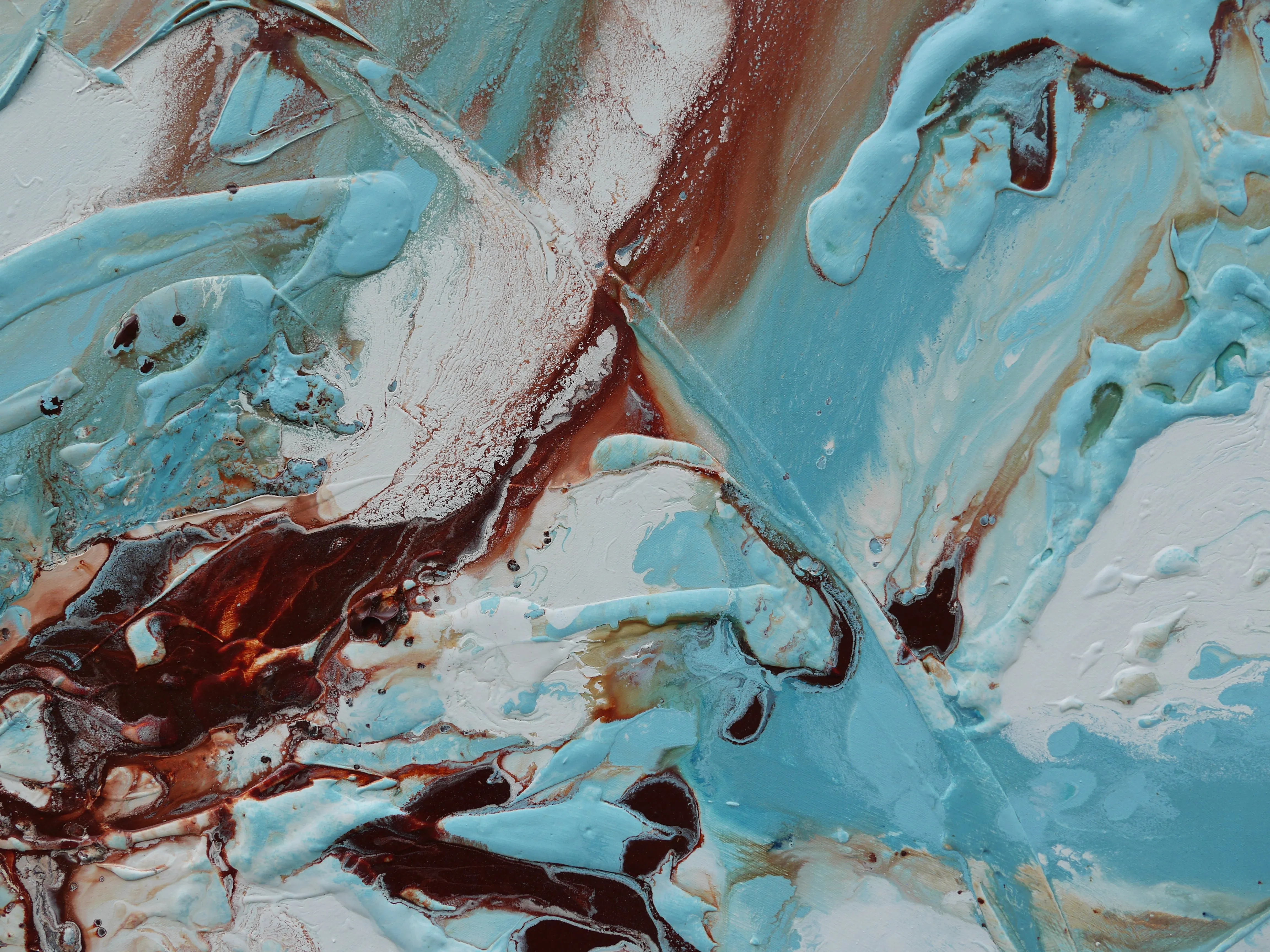 Altitude 190cm x 100cm Textured Abstract Painting (SOLD)
