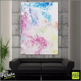 Always Love You 140cm x 100cm Colourful Abstract Painting (SOLD)