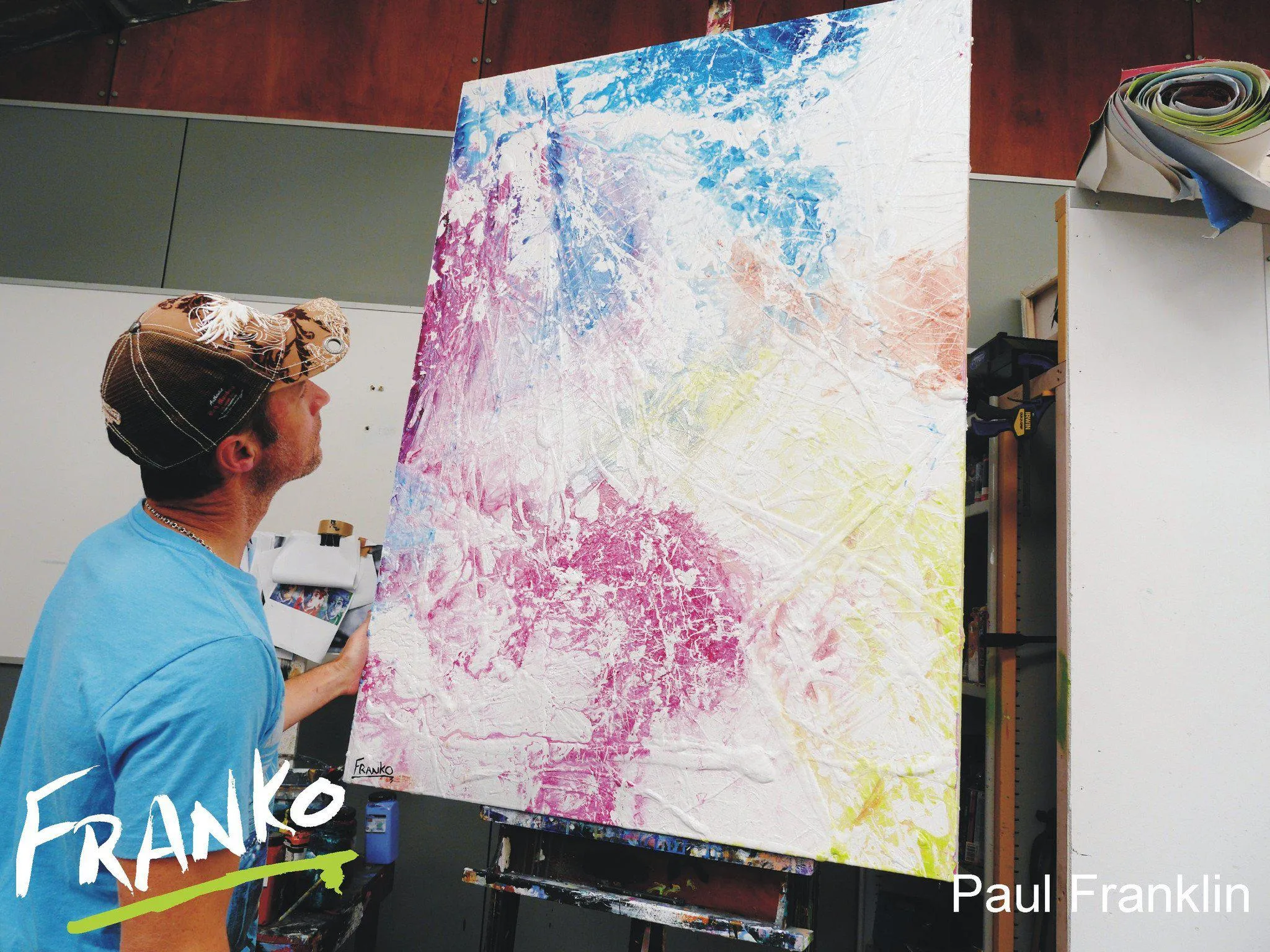 Always Love You 140cm x 100cm Colourful Abstract Painting (SOLD)