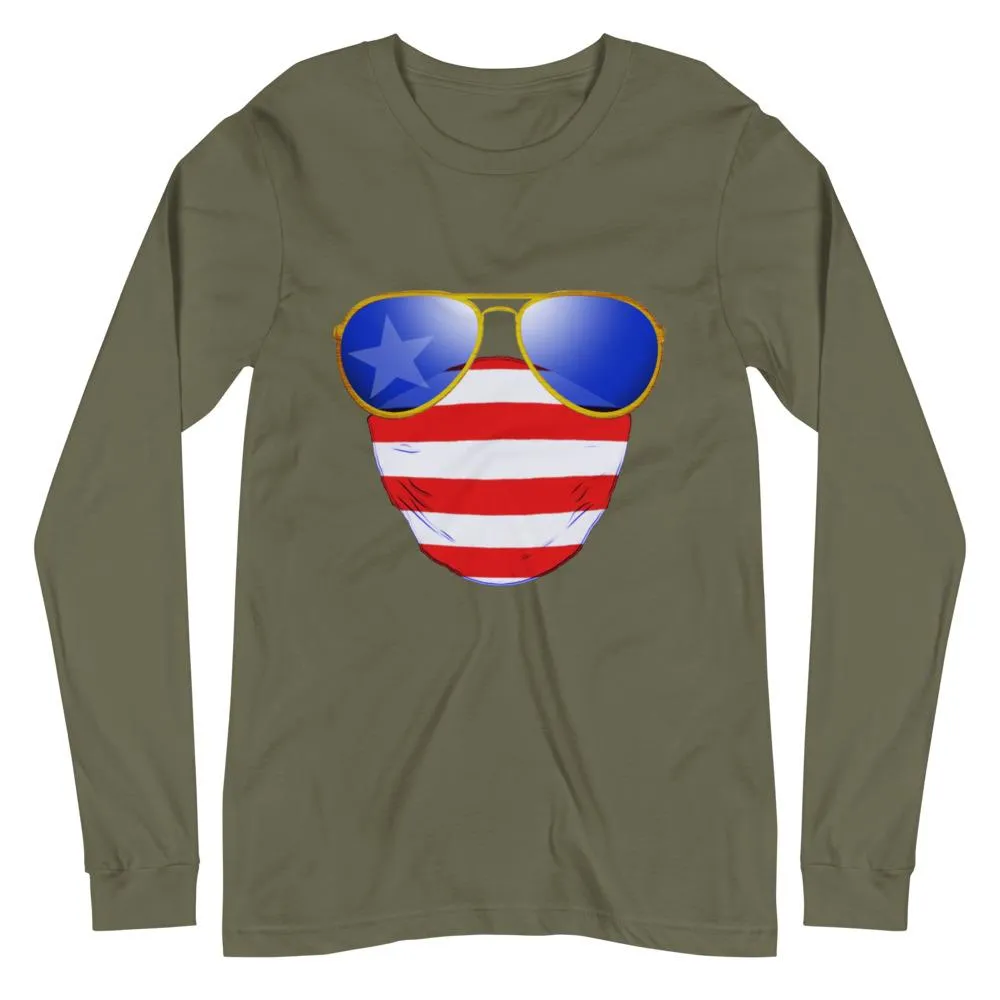 American Dude Abides - Unisex Long Sleeve Shirt