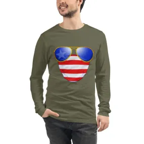 American Dude Abides - Unisex Long Sleeve Shirt