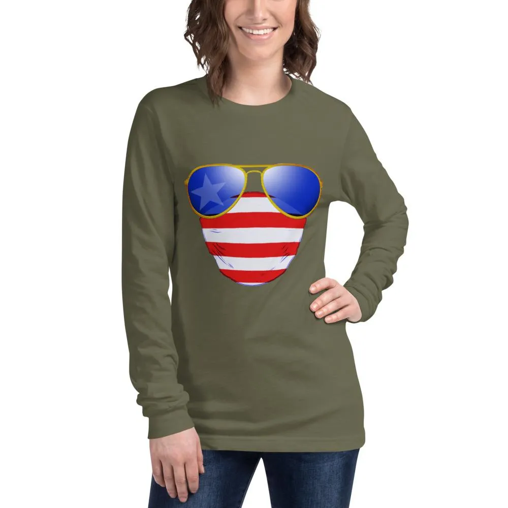 American Dude Abides - Unisex Long Sleeve Shirt