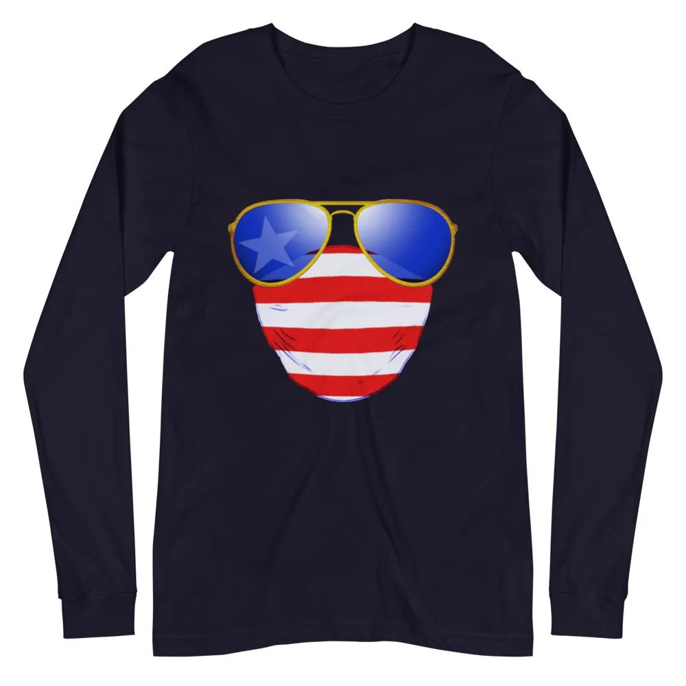 American Dude Abides - Unisex Long Sleeve Shirt