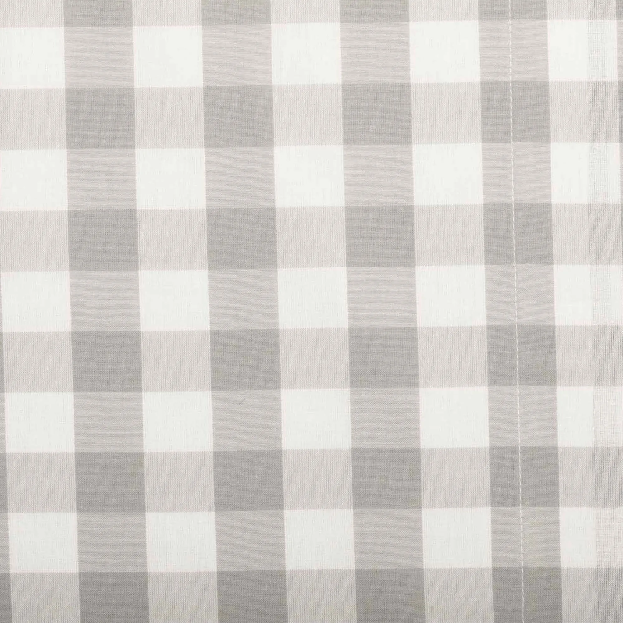 Annie Grey Buffalo Check Lined Single Panel Curtain 96"