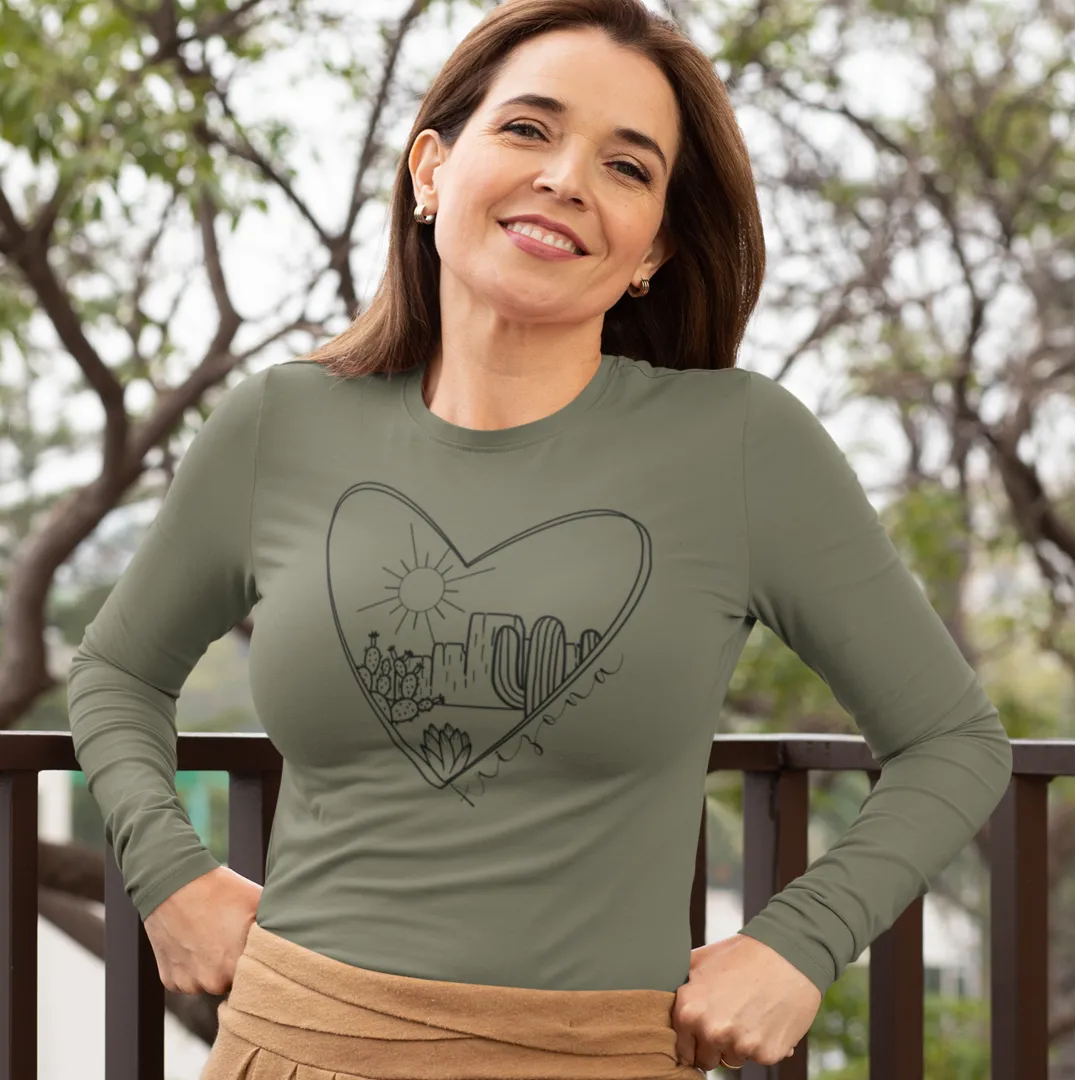 Arizona Sunset Love Long Sleeve T-Shirt