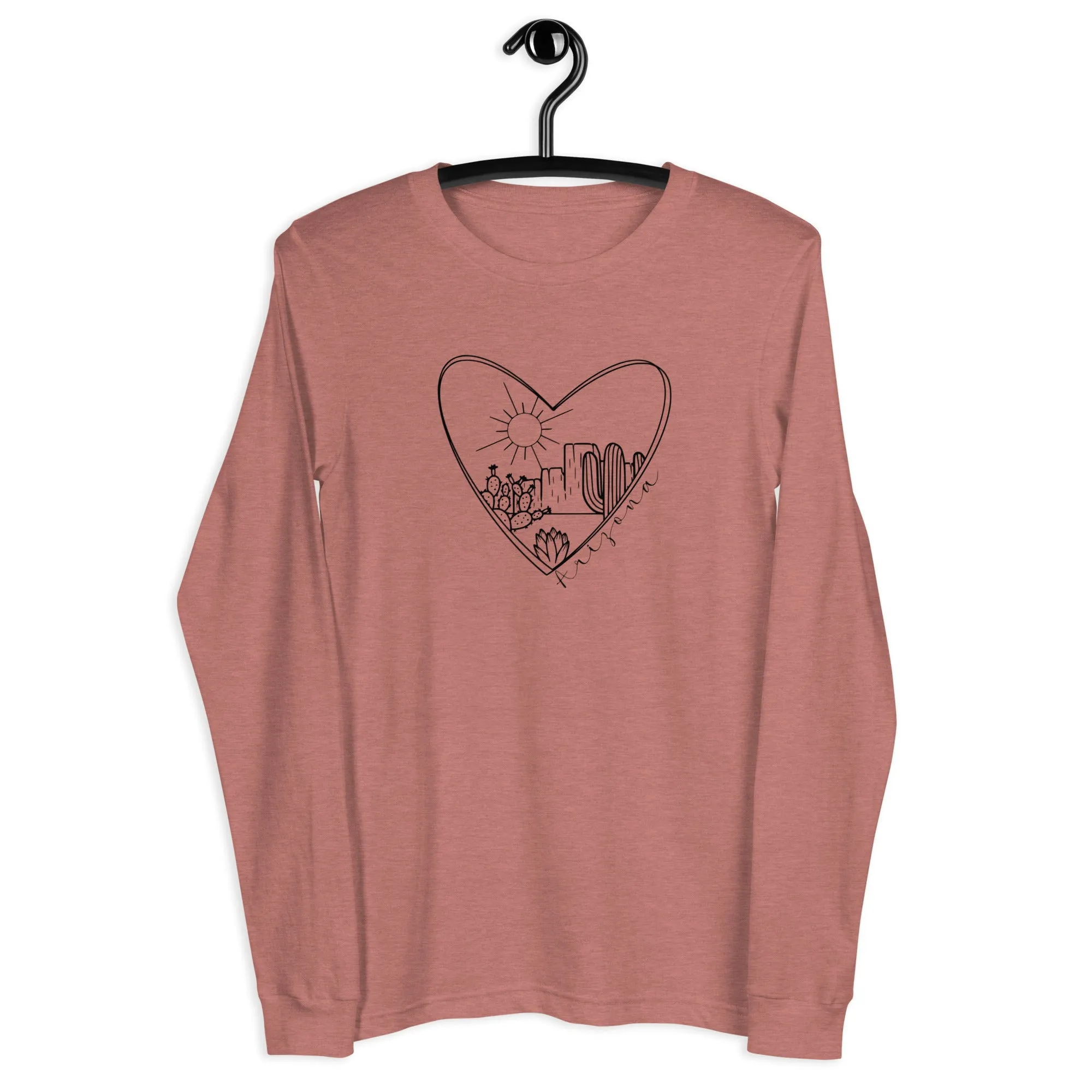 Arizona Sunset Love Long Sleeve T-Shirt