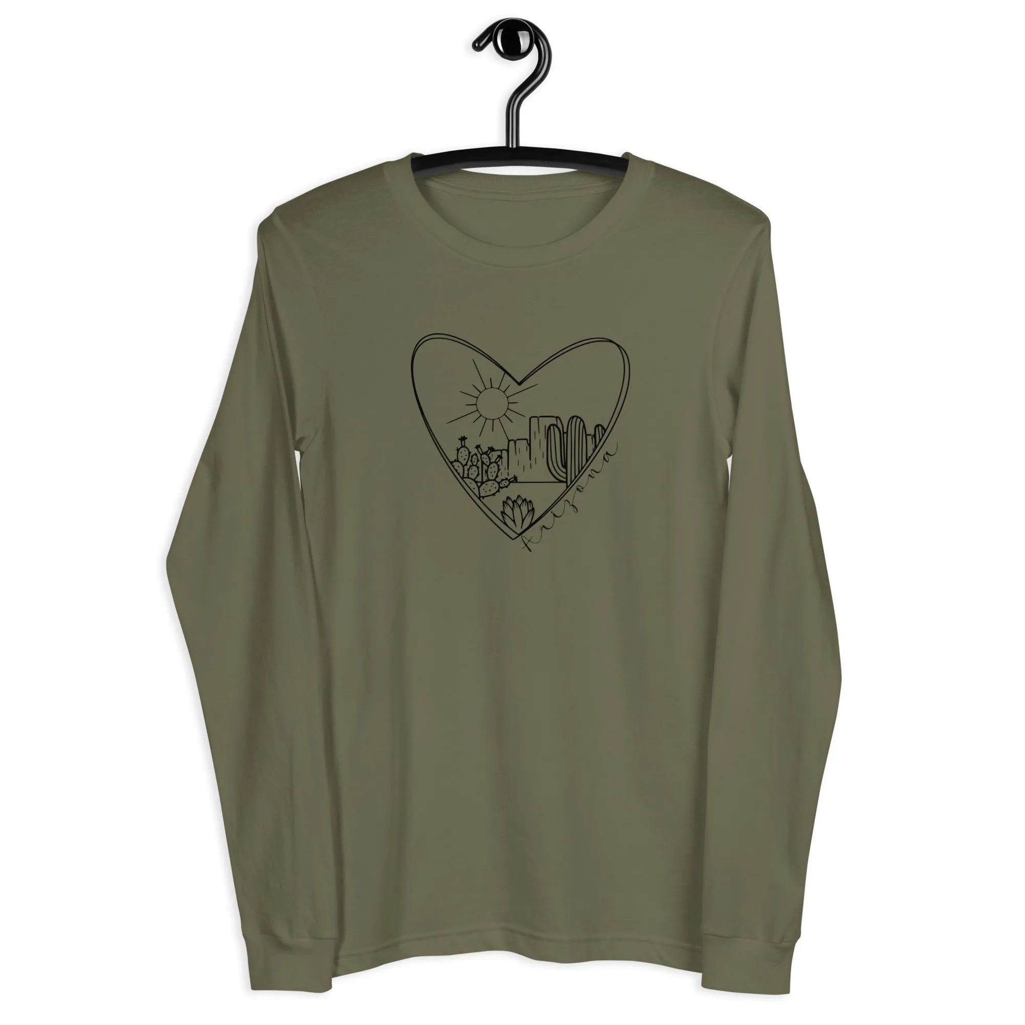 Arizona Sunset Love Long Sleeve T-Shirt