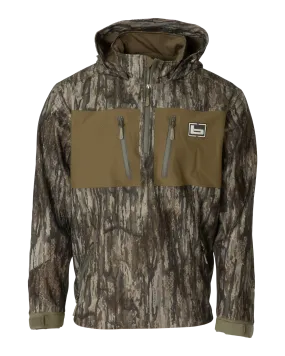 Banded 1/4 Zip Hooded Waterproof Pullover