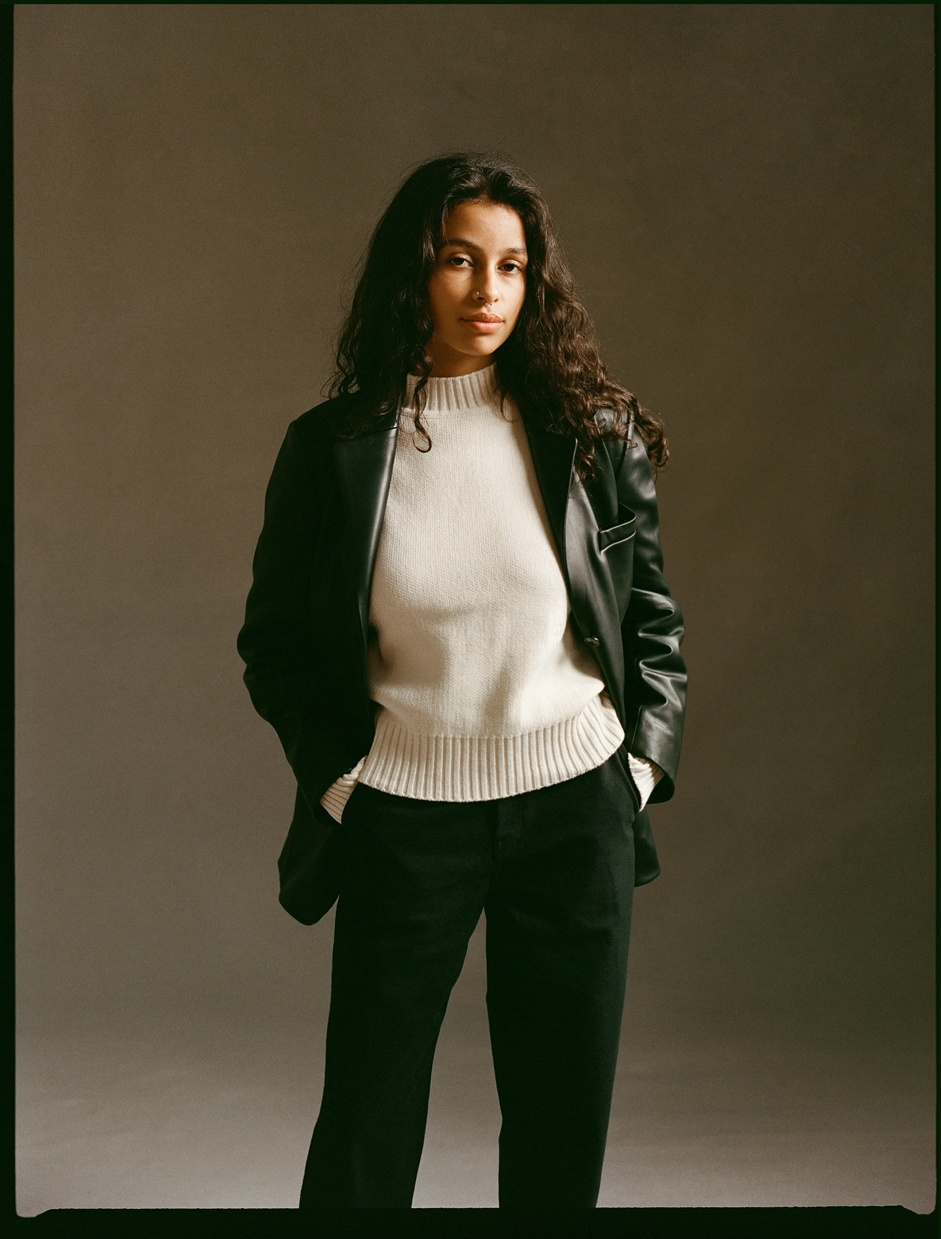 Baxter Leather Blazer