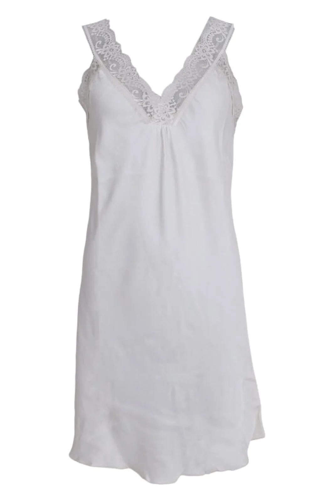 Black Colour  - Bcbea Slip Dress - Ivory