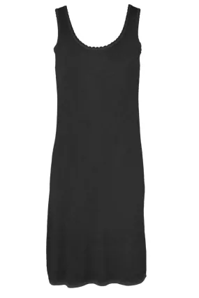 Black Colour  - Bchallie Slip Dress - Black