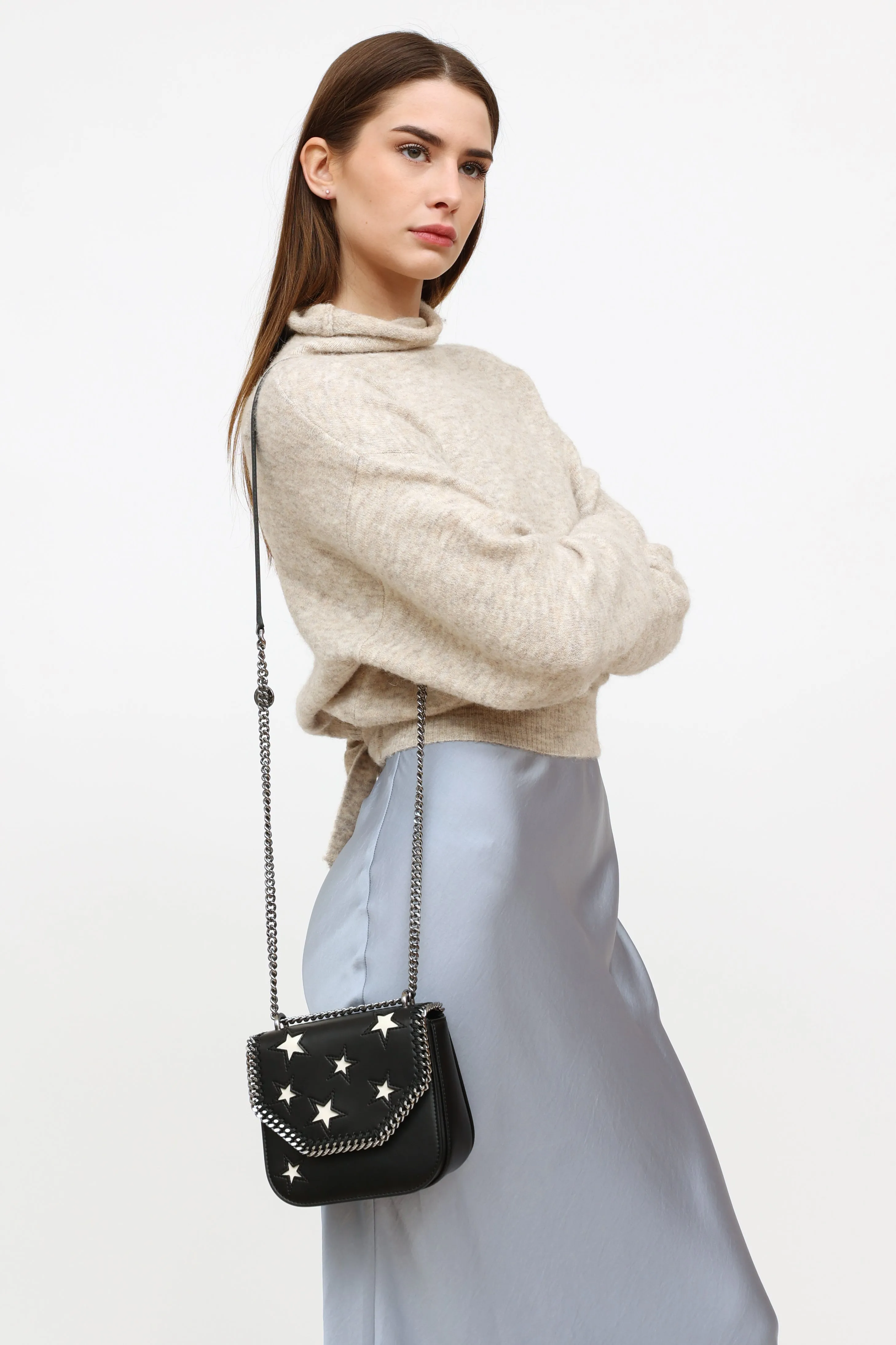Black Falabella Star Box Bag
