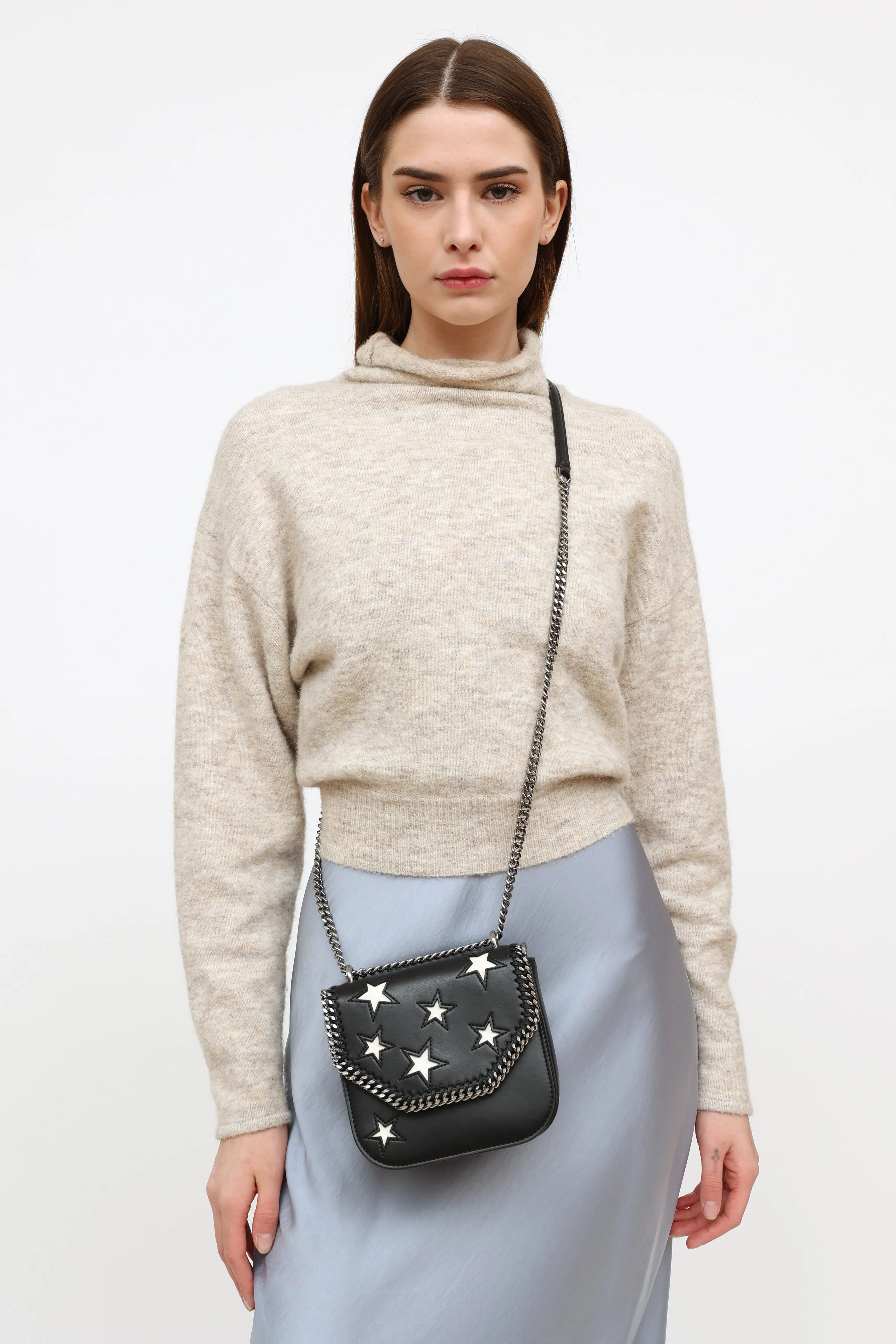 Black Falabella Star Box Bag