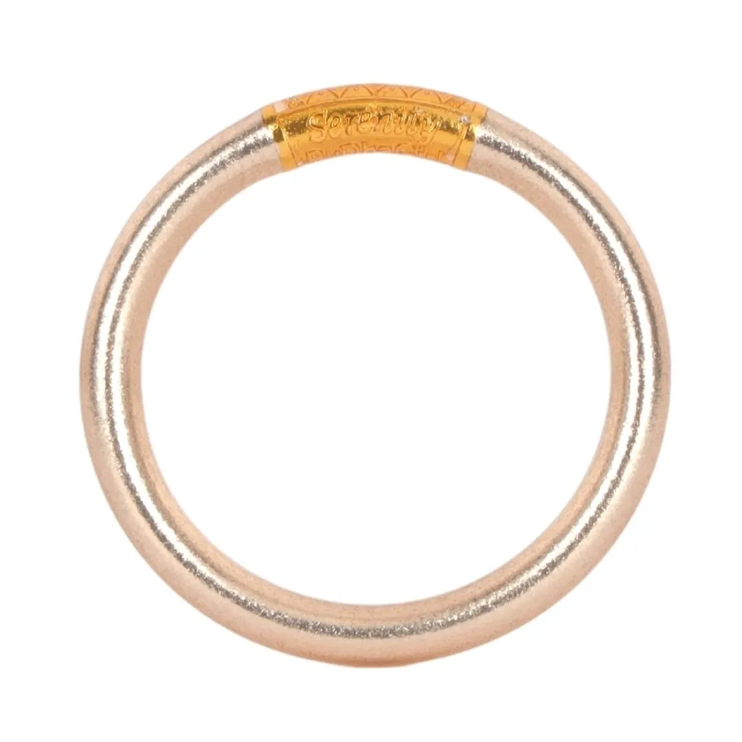 Budhagirl: Tzubbie All Weather Bangle - Champagne