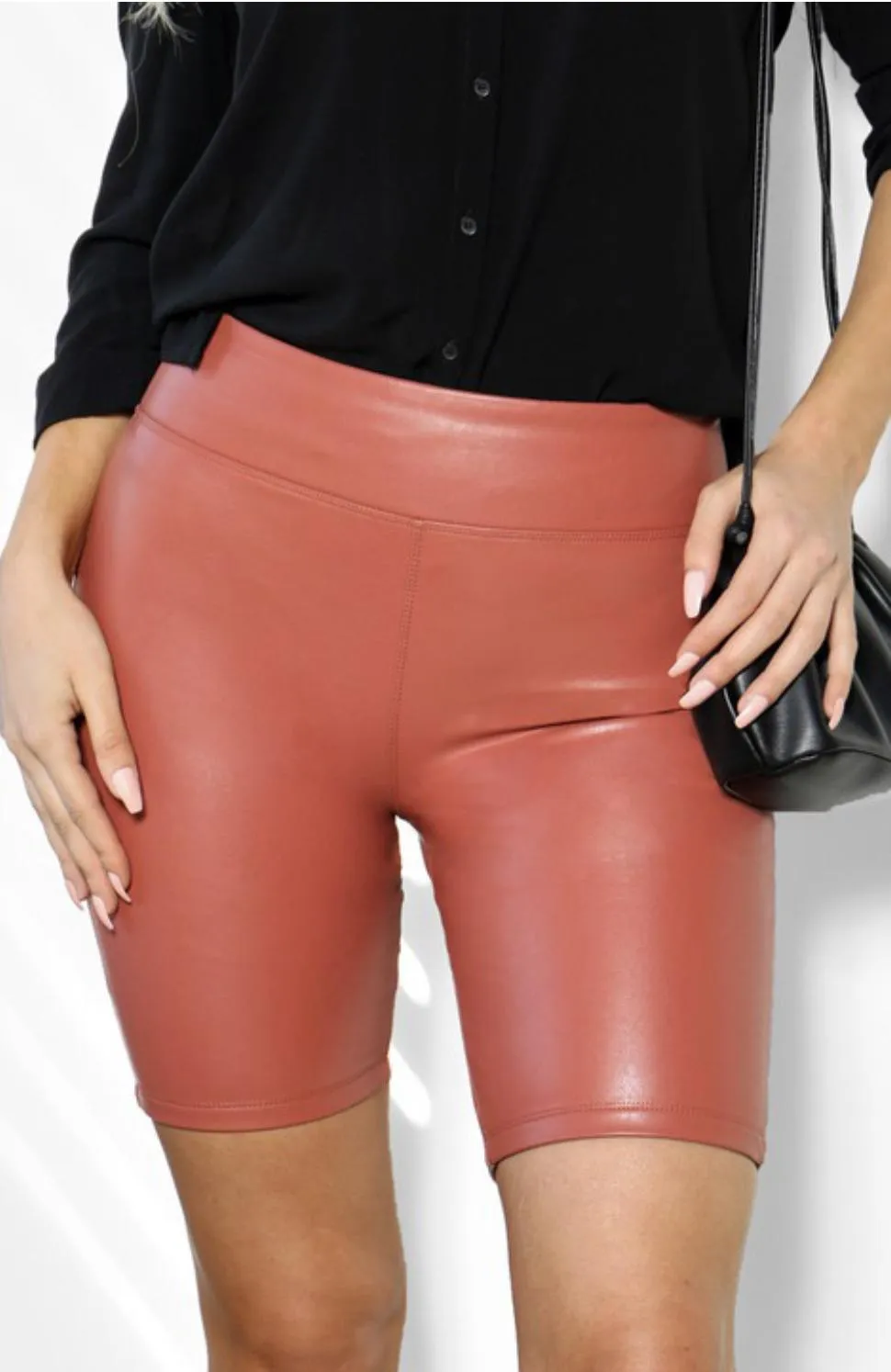 Chel's Vegan High Rise Shorts