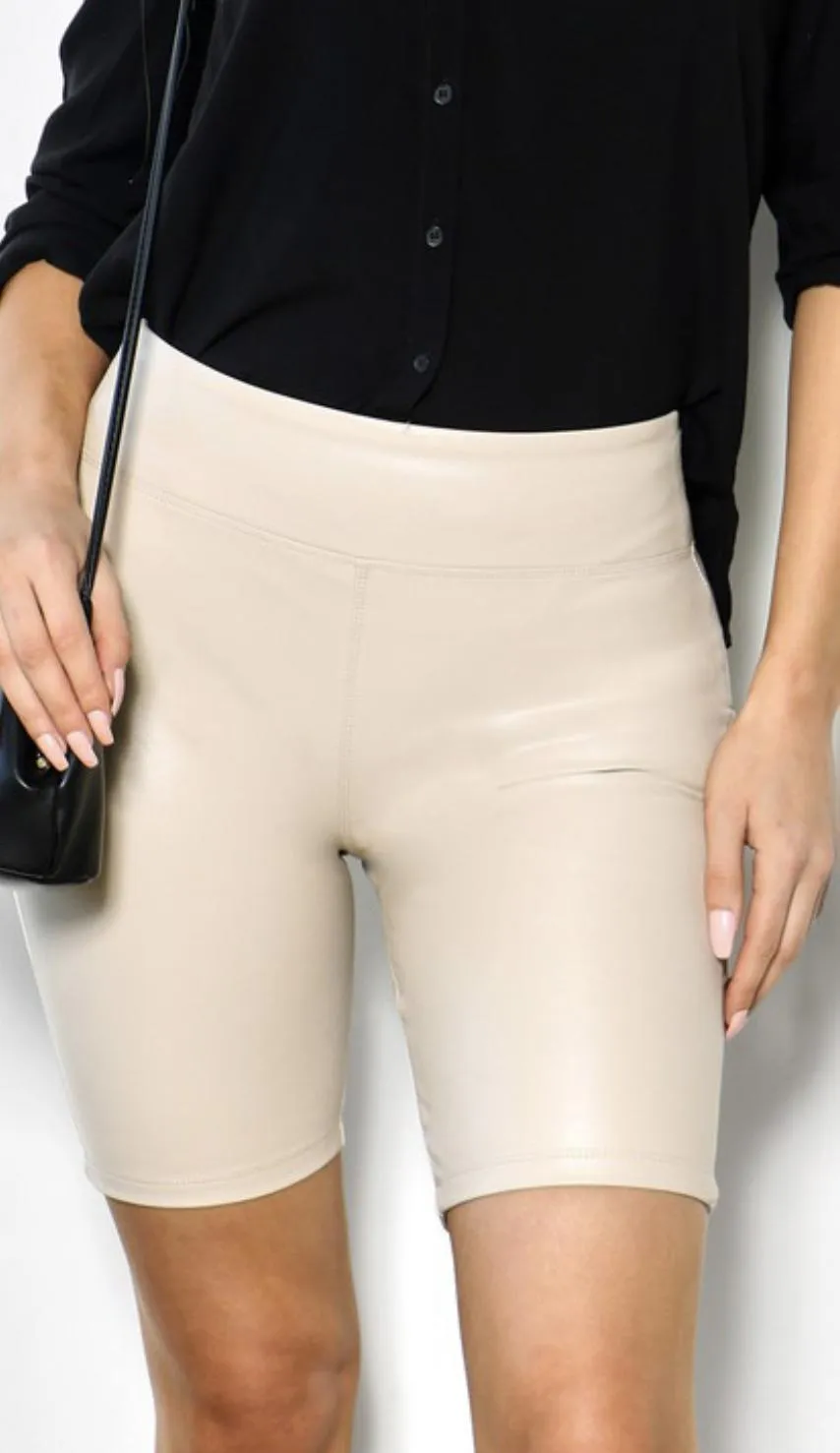 Chel's Vegan High Rise Shorts