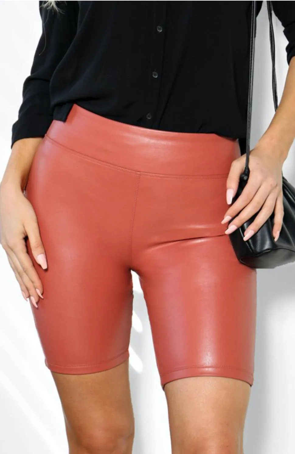 Chel's Vegan High Rise Shorts