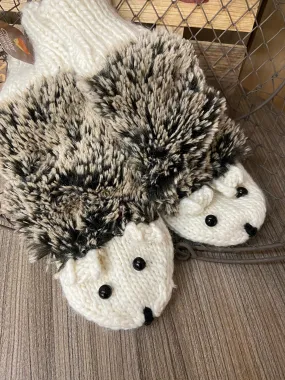 Critter Mittens-Hedgehog