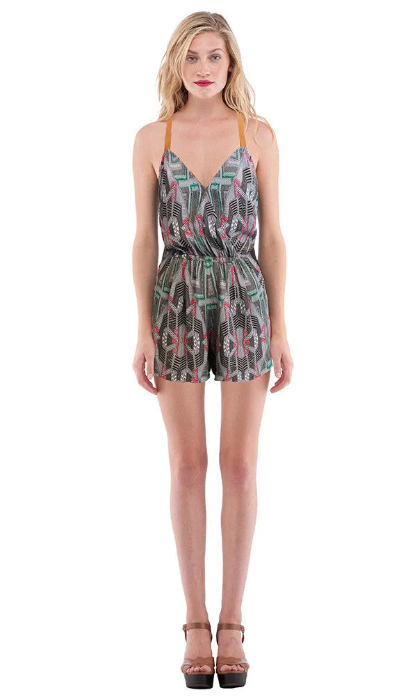 Cross Front Romper
