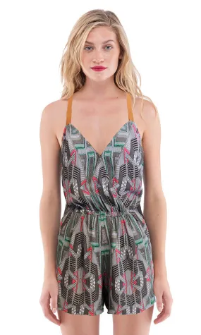 Cross Front Romper