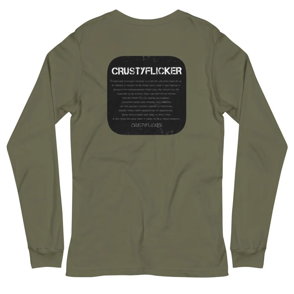 CRUSTYFLICKER Mojo - Unisex Long Sleeve Tee