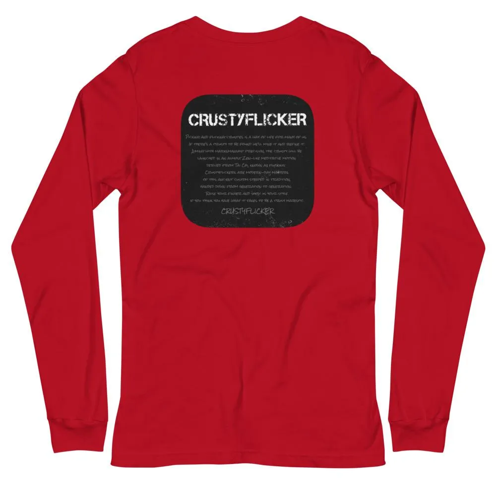 CRUSTYFLICKER Mojo - Unisex Long Sleeve Tee