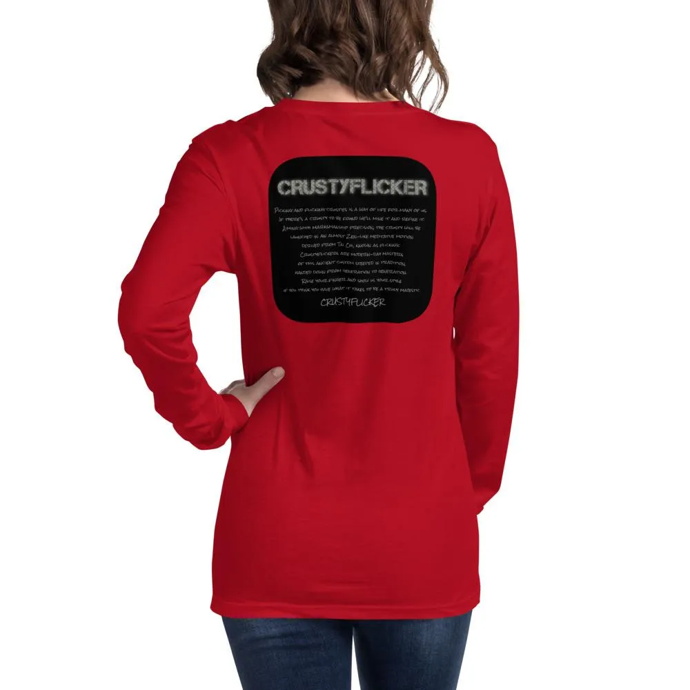 CRUSTYFLICKER-  Unisex Long Sleeve Tee
