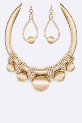 Damii Elegance Necklace and Earring Ensemble