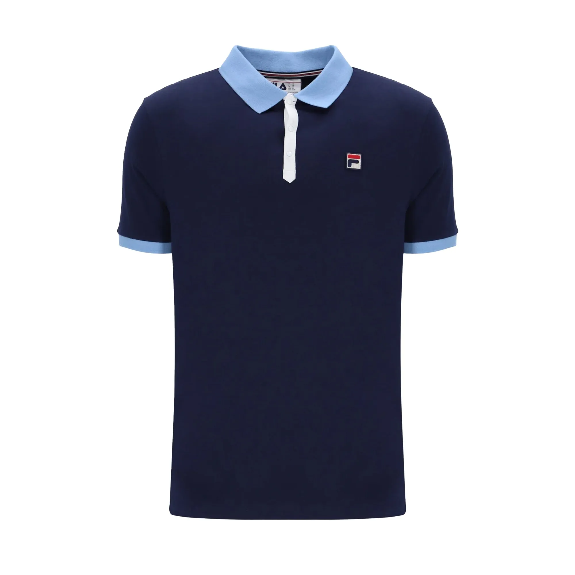 Fila Panatta 2 Polo Shirt Fila Navy/Vista Blue/White