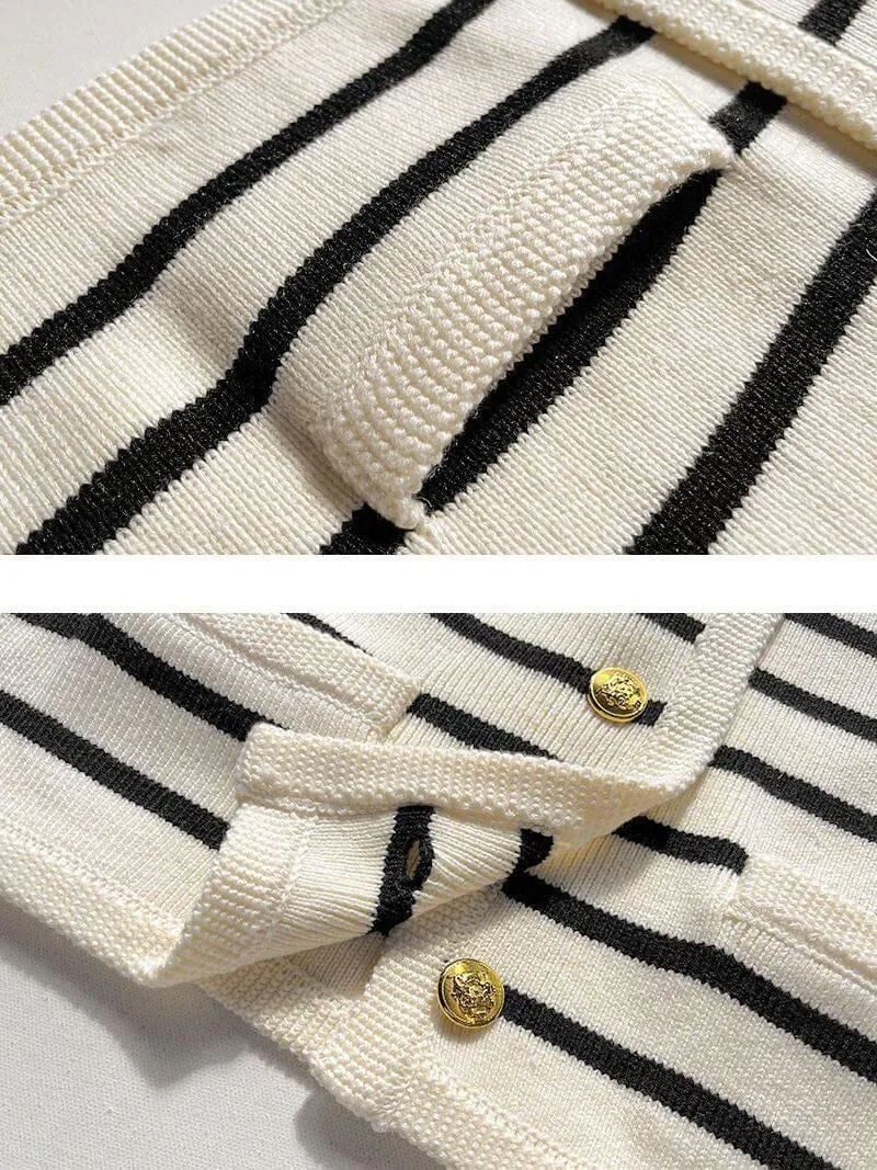 Gilet Bouton Doré - Tia
