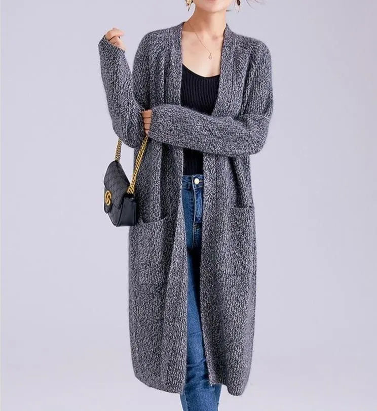Gilet Long Laine et Cachemire - Lyna