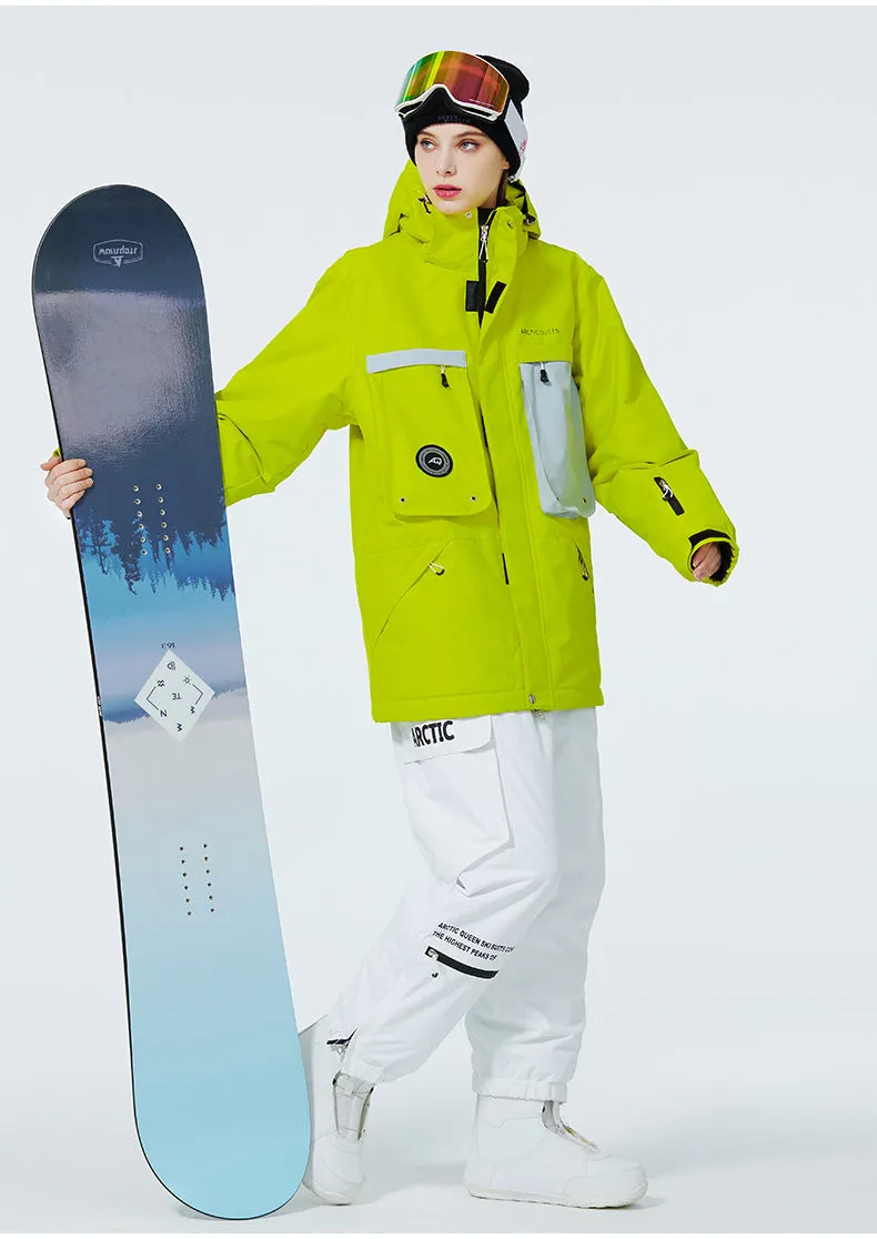 Girls Warm Ski Jacket Slim Fit Snowboard Coat for Adventure