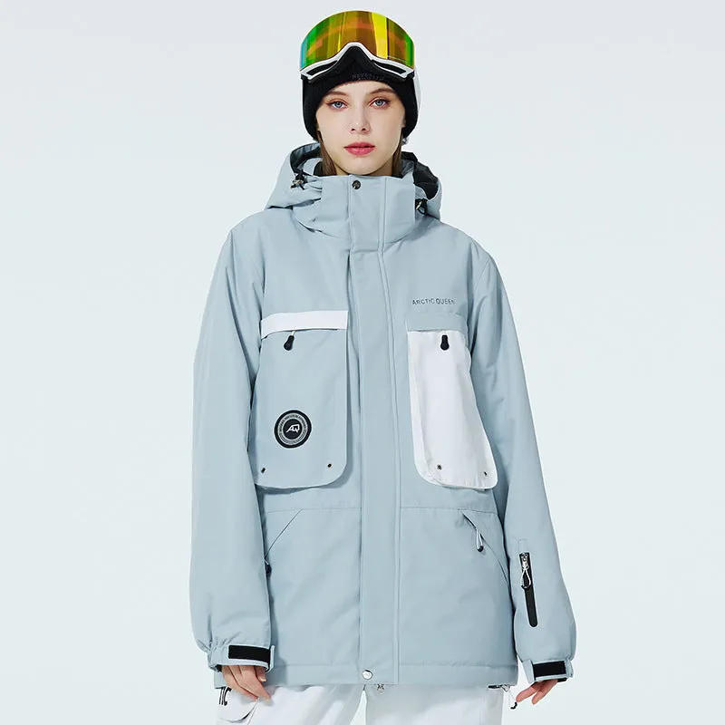 Girls Warm Ski Jacket Slim Fit Snowboard Coat for Adventure