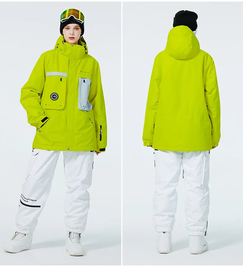 Girls Warm Ski Jacket Slim Fit Snowboard Coat for Adventure