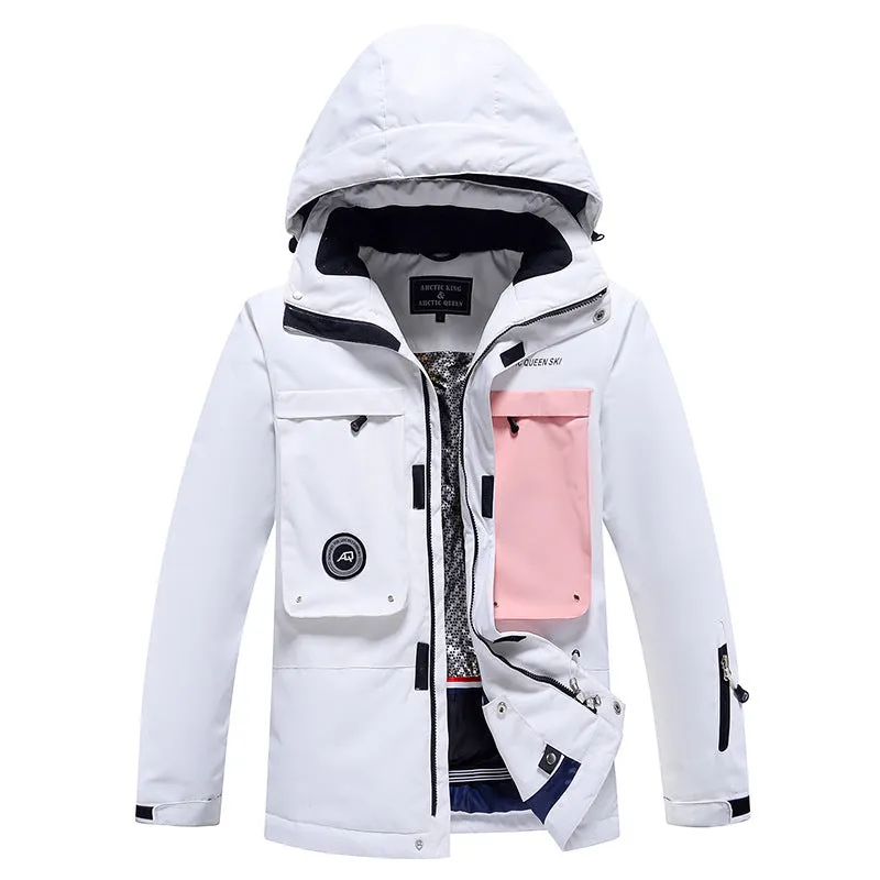 Girls Warm Ski Jacket Slim Fit Snowboard Coat for Adventure