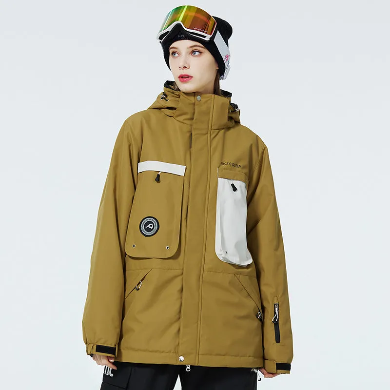 Girls Warm Ski Jacket Slim Fit Snowboard Coat for Adventure