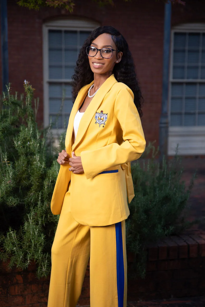 Gold SGRHO Pant Suit Set