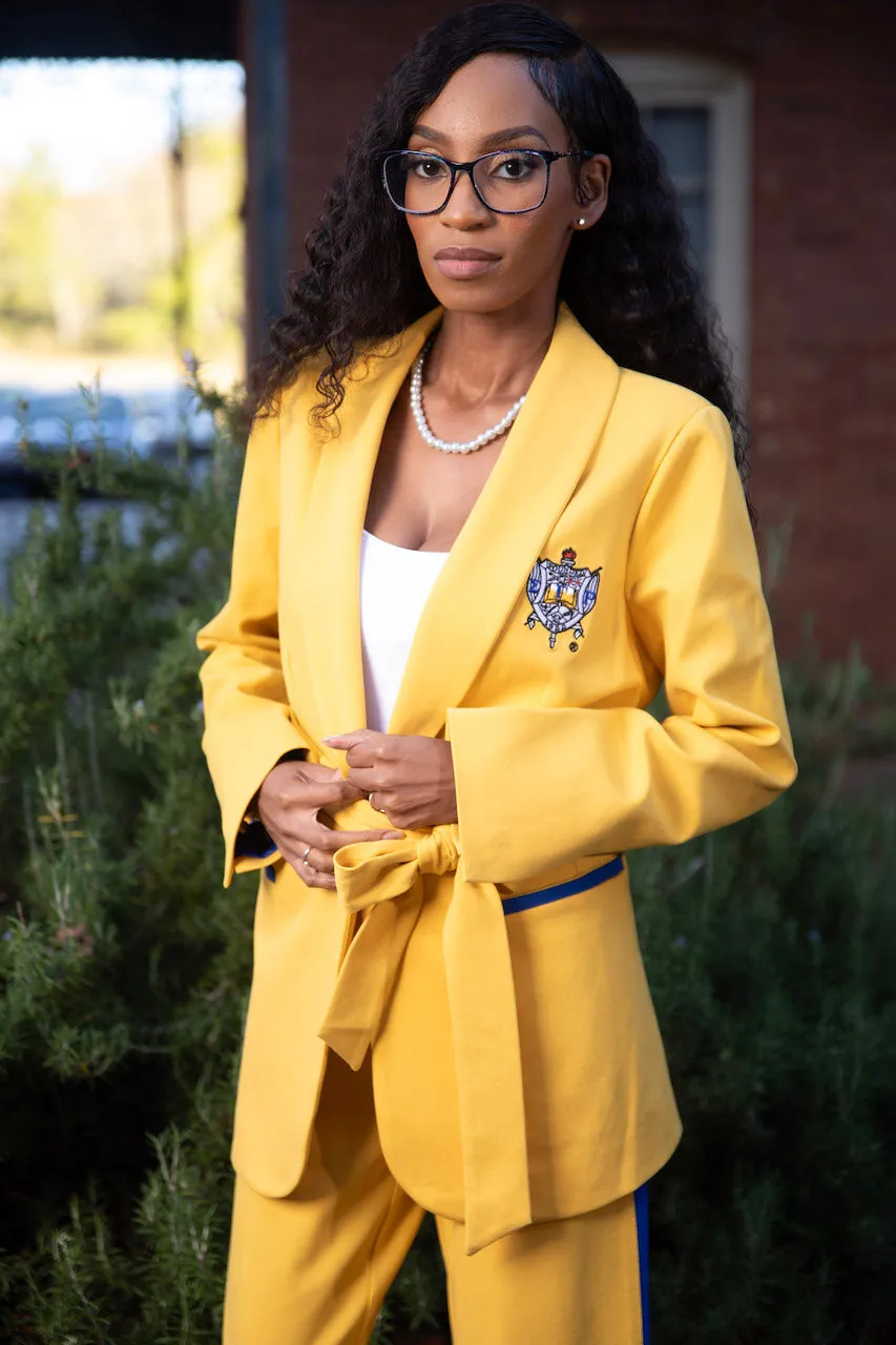 Gold SGRHO Pant Suit Set