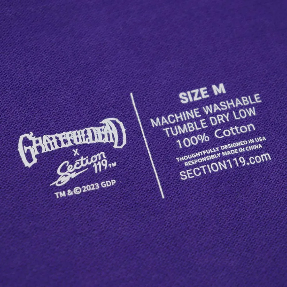Grateful Dead | Pique Polo | Purple Bolt