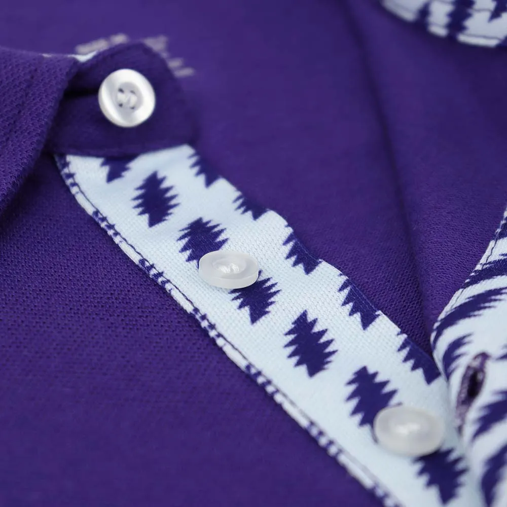 Grateful Dead | Pique Polo | Purple Bolt