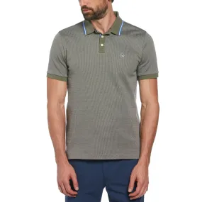Jacquard Polo with Tipping